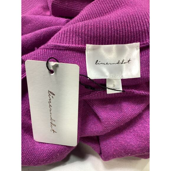 Line & Dot 'Mimi' Purple Turtleneck Dress Size S - NWT - Picture 4 of 4